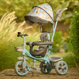 Lifelong Kids Parental Control Tricycle with Hood,Harness,EVA Wheels, Bell & Storage Basket|Baby Trike|Age Group 1 Years to 4 Years Carrying Capacity upto 30 kg-image-4